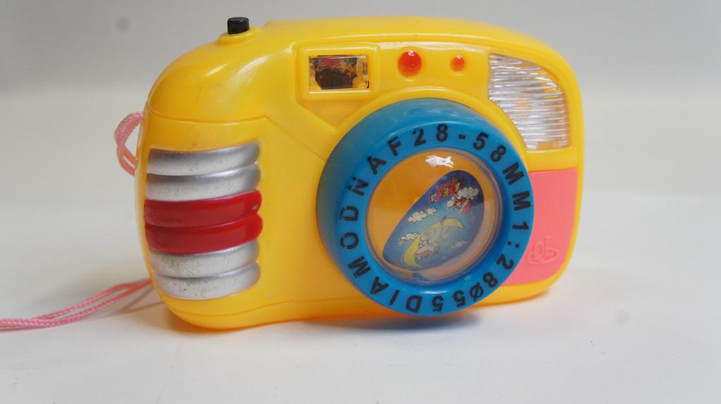 Plasztik játék képnézegetős fényképezőgép