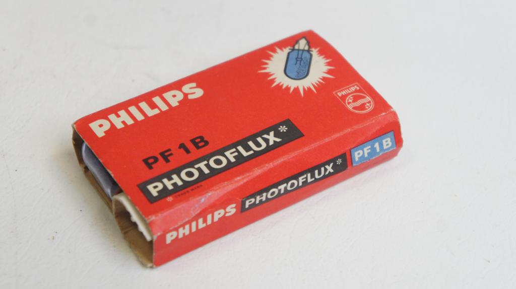 Philips PF1B Photoflux egyes vakuizzó 5db
