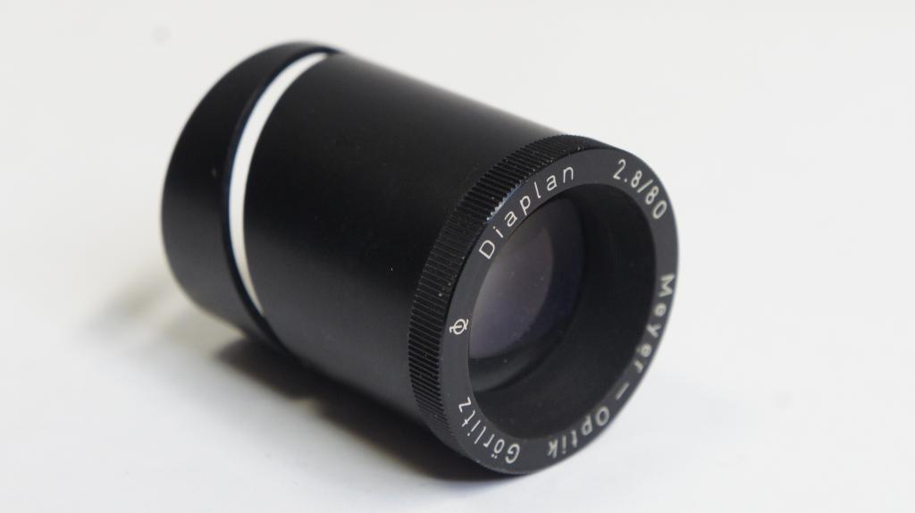 Meyer-Optik Görlitz Diaplan 2,8/80mm objektív sz.: 2949910