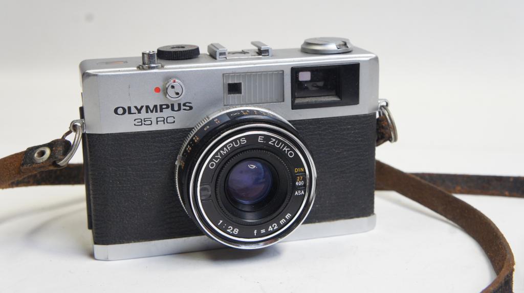 Olympus 35 RC sz.: 518237, E. Zuiko 2,8/42mm objektív