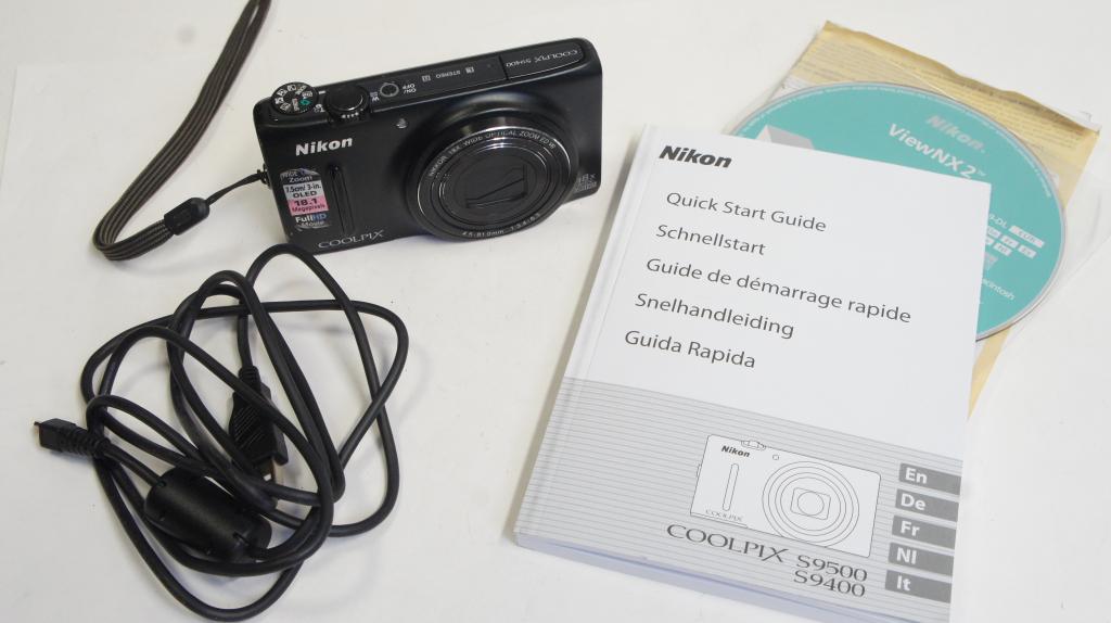 Nikon Coolpix S9400 14X digitális fényképezőgép sz.: nem olvasható
