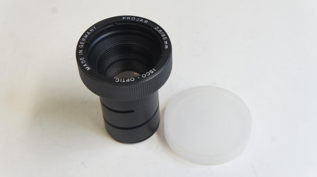 Isco-Optic Projar  2,8/85mm vetítő objektív