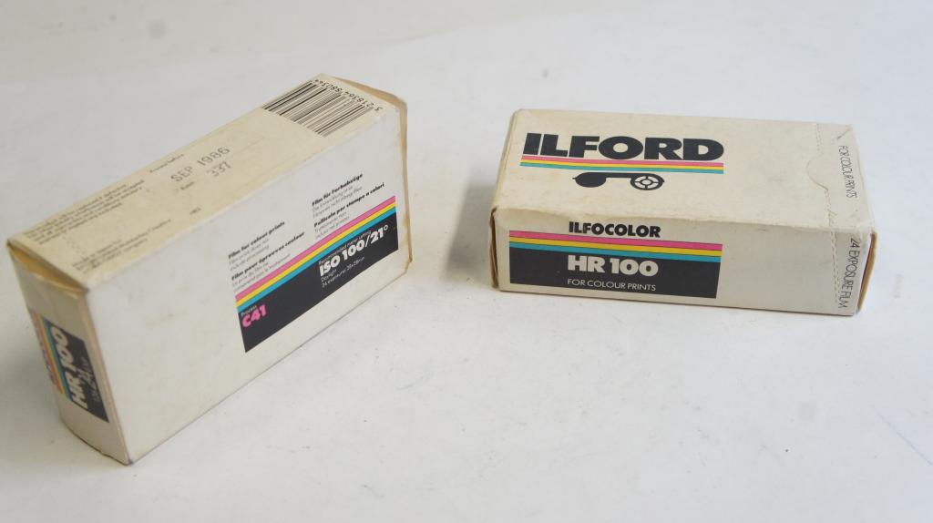 Ilford Ilfocolor HR 100 126-24 film  2db