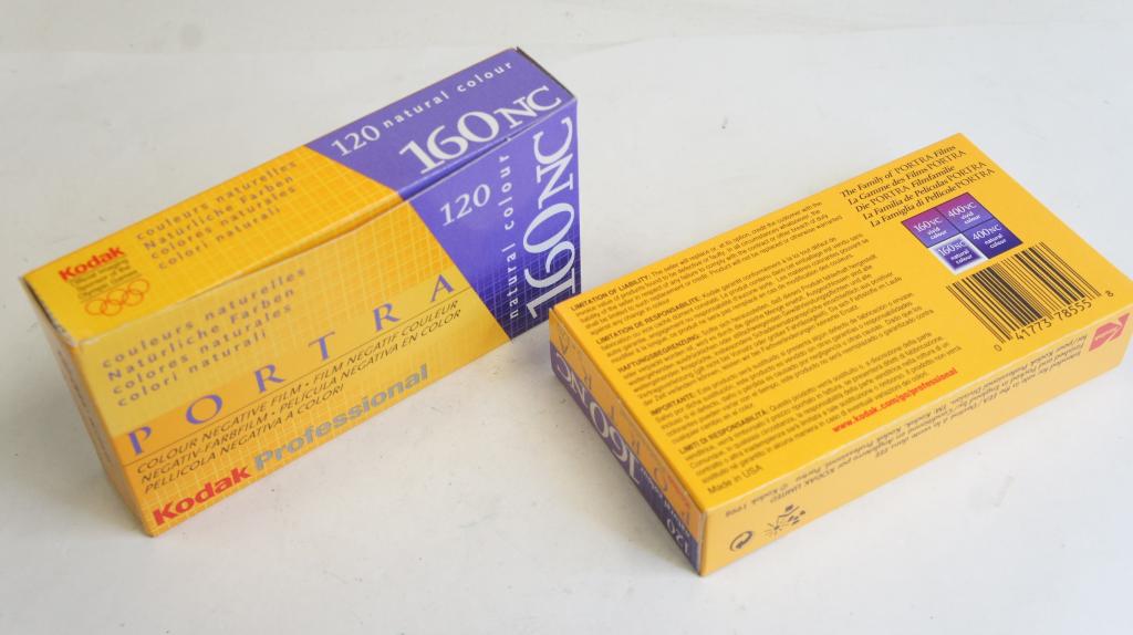Kodak Professional Portra 160NC  120-as film 2x5db