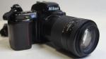 Nikon AF F-601 fényképezőgép sz.: 2273909,  Nikkor AF 3,5-4,5/35-105mm objektív