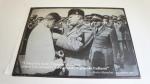 Fém táblán fotó: B.Mussolini 1927.10.30.