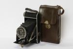 Gautier Galmbach 4,5x5,5 fényképezőgép, Rodenstock-Trinar-Anastigmat  4,5/10,5cm objektív